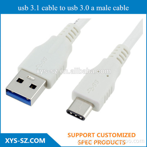 usb 3.1 cable to usb 3.0 a male cable